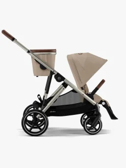 Cybex GAZELLE S Klapvogn, Almond Beige/Taupe