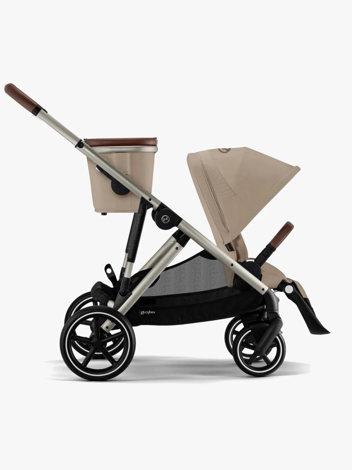 Cybex GAZELLE S Klapvogn, Almond Beige/Taupe