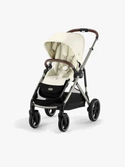 Cybex GAZELLE S Tvillingevogn, Seashell Beige/Taupe