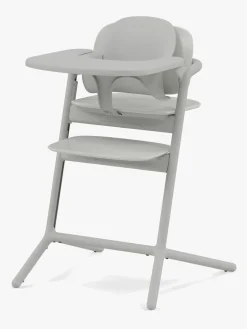 Cybex Lemo 3-in-1 Højstol inkl. Babysæt og Bakke, Suede Grey
