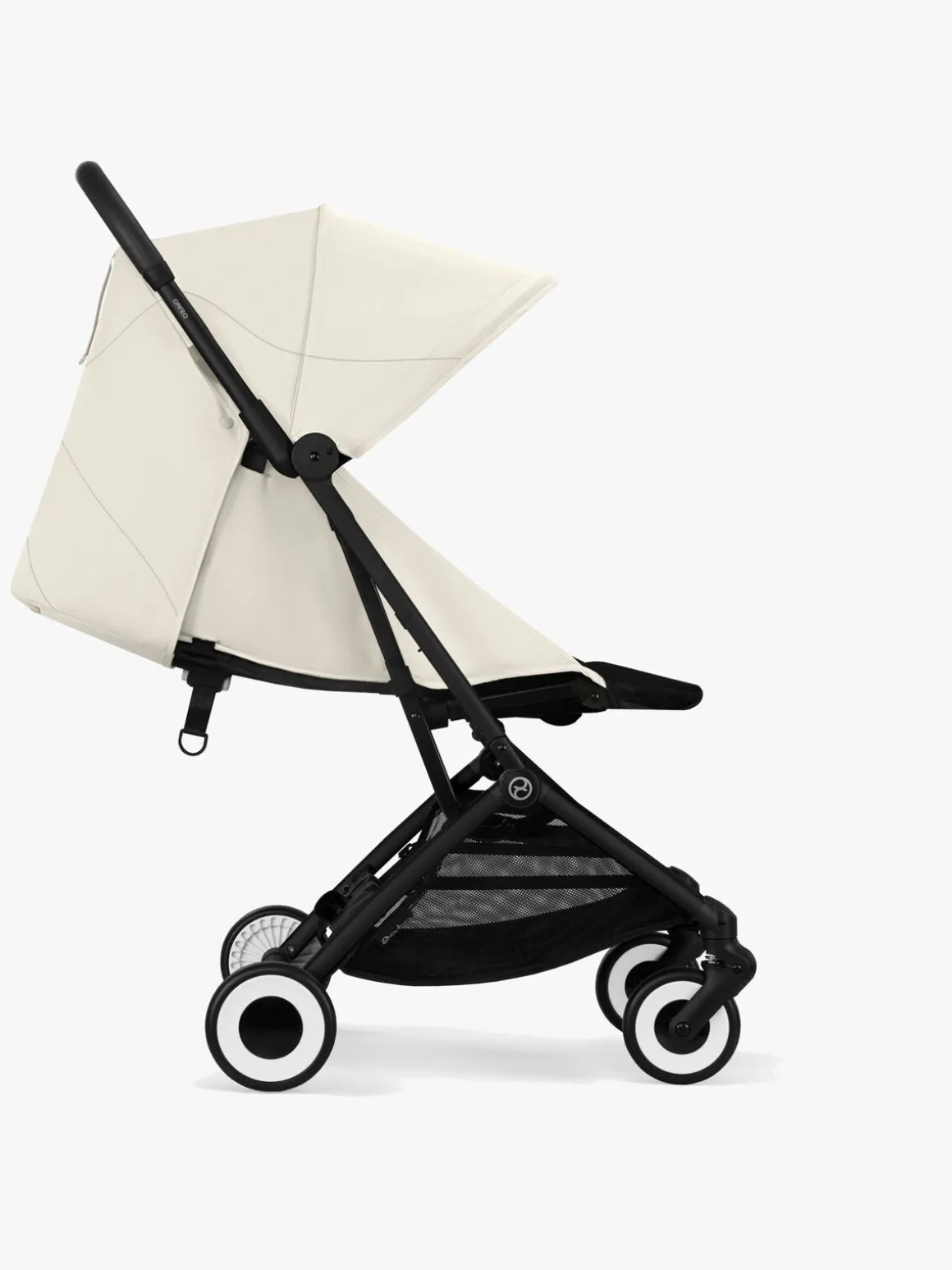 Cybex ORFEO Klapvogn, Black/Canvas White
