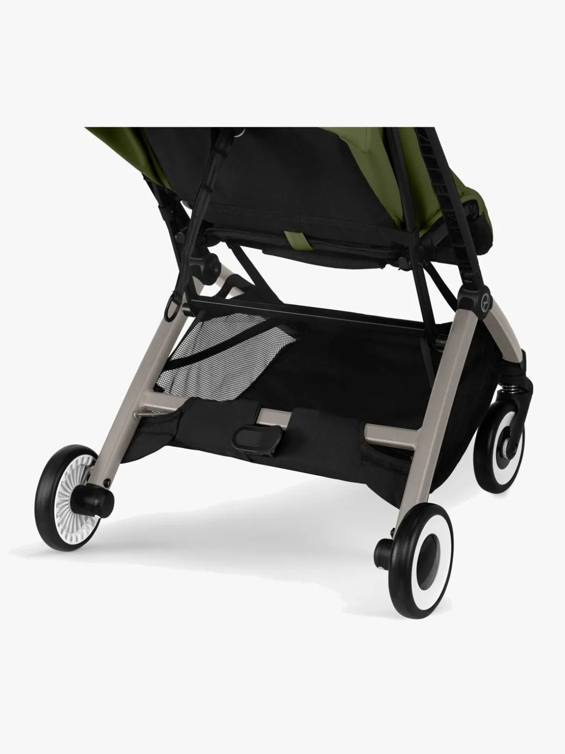 Cybex ORFEO Klapvogn, Taupe/Moss Green