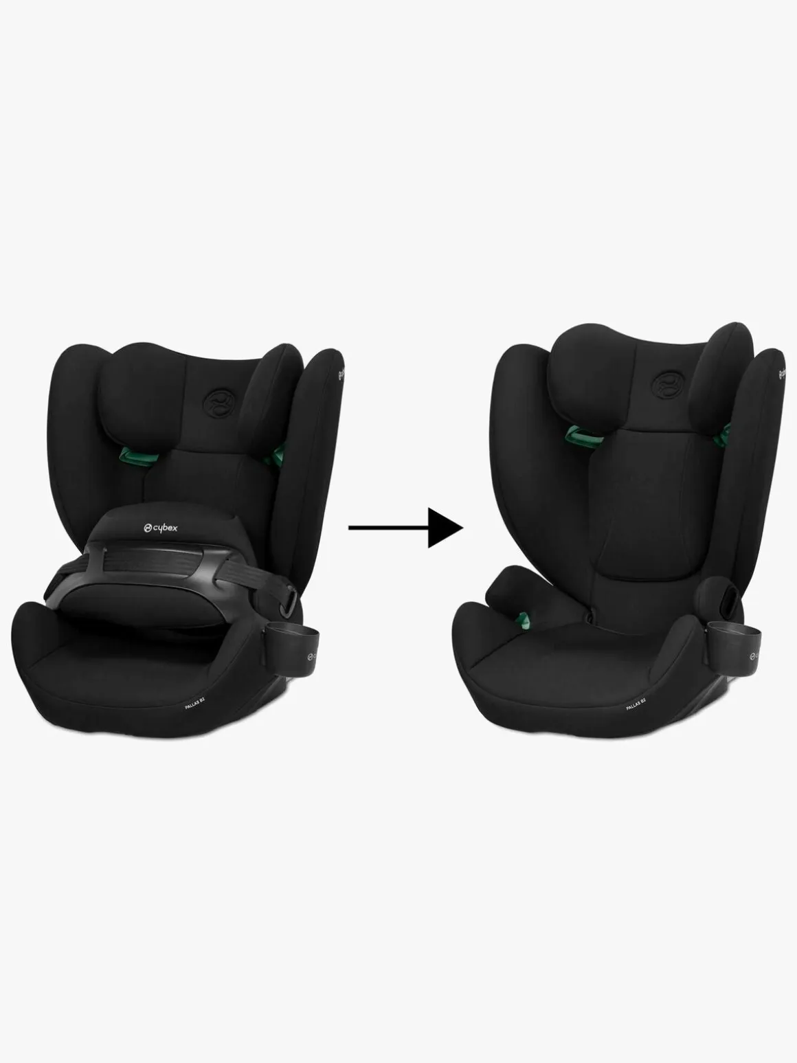 Cybex Pallas B2 i-Size Autostol, Pure Black