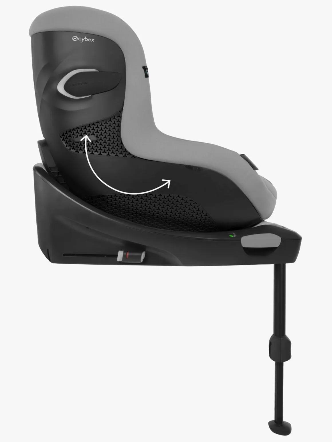 Cybex Sirona Gi i-Size Autostol inkl. Spædbarnsindlæg, Fog Grey