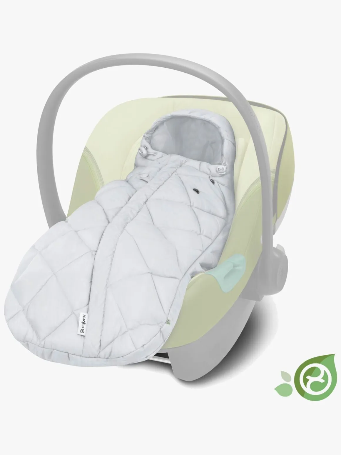 Cybex SNØGGA Mini 2 Autostolspose, Lava Grey