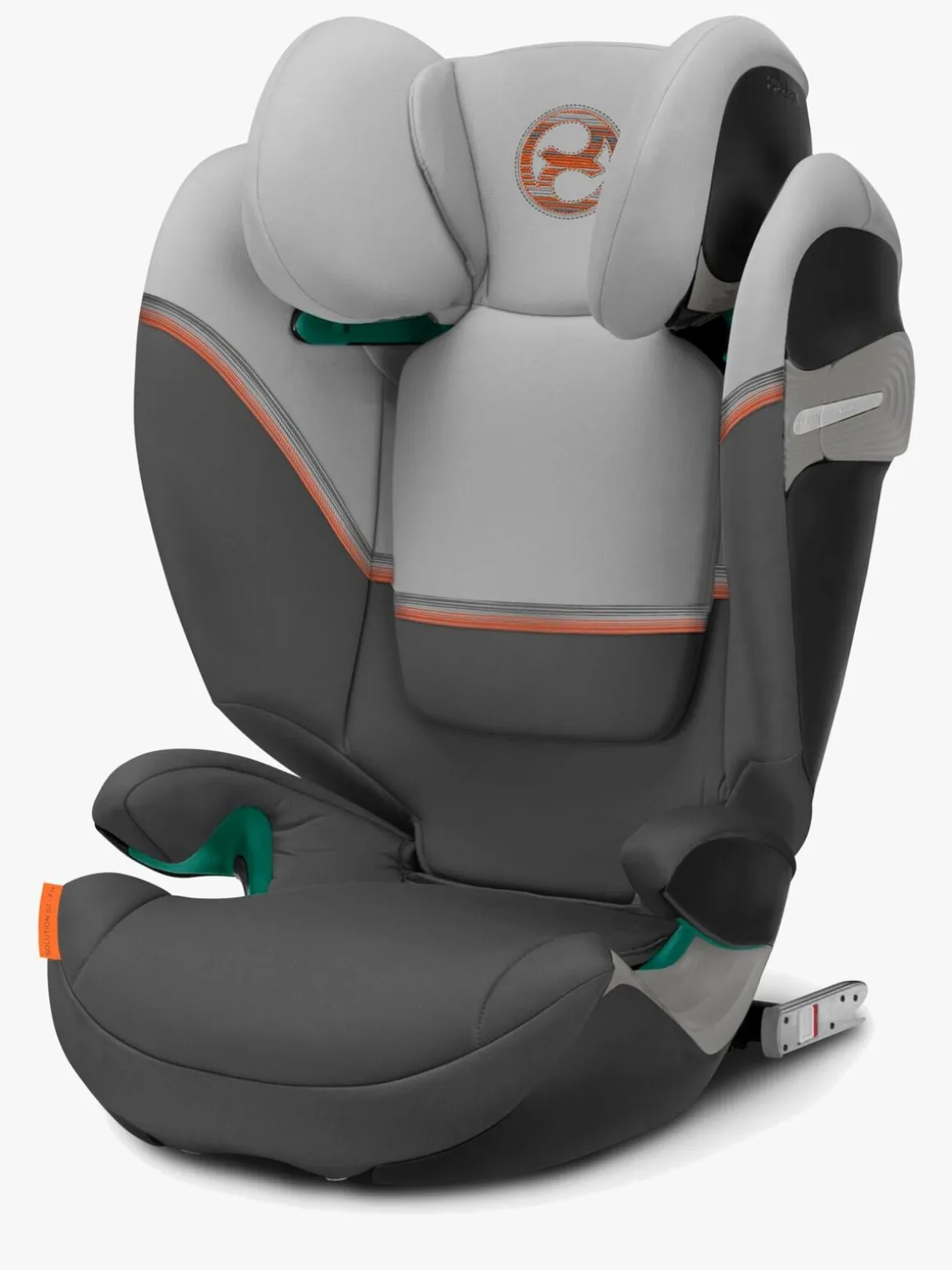 Cybex Solution S2 i-Fix Autostol inkl. Beemoo 3-i-1 Sædebeskytter, Lava Grey