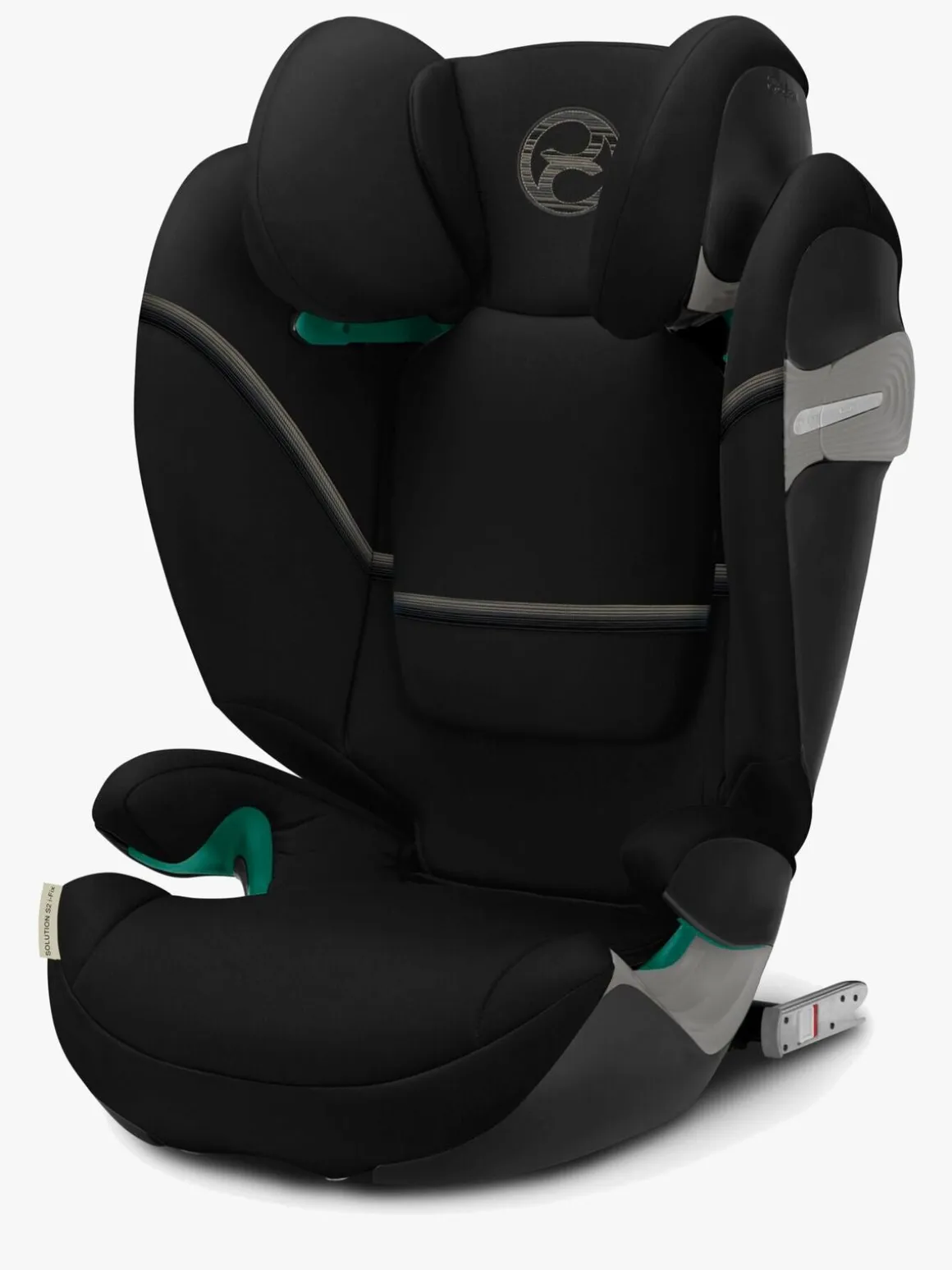 Cybex Solution S2 i-Fix Autostol inkl. Beemoo 3-i-1 Sædebeskytter, Moon Black