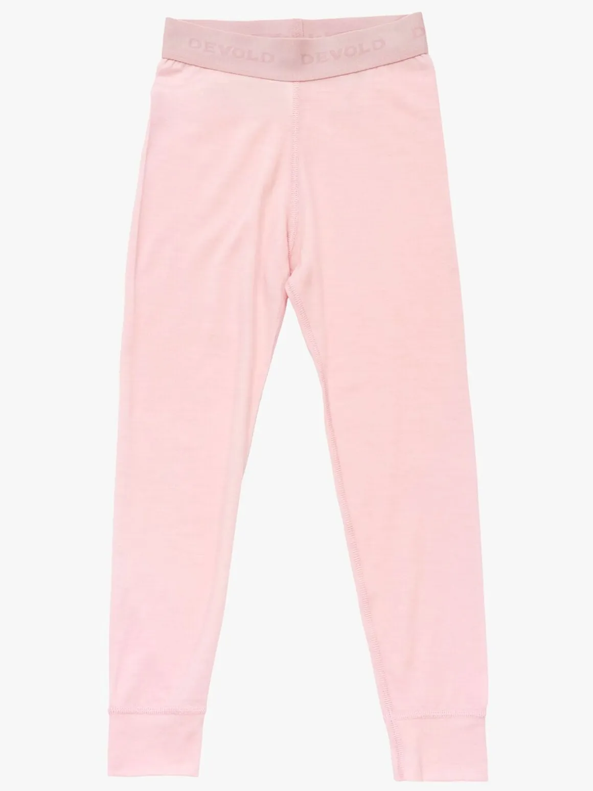 Devold Breeze Merino Lange Underbukser Kid, Chalk Pink