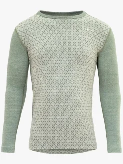 Devold Litleegga Merino Kid Skiundertrøje Merinould, Raw White