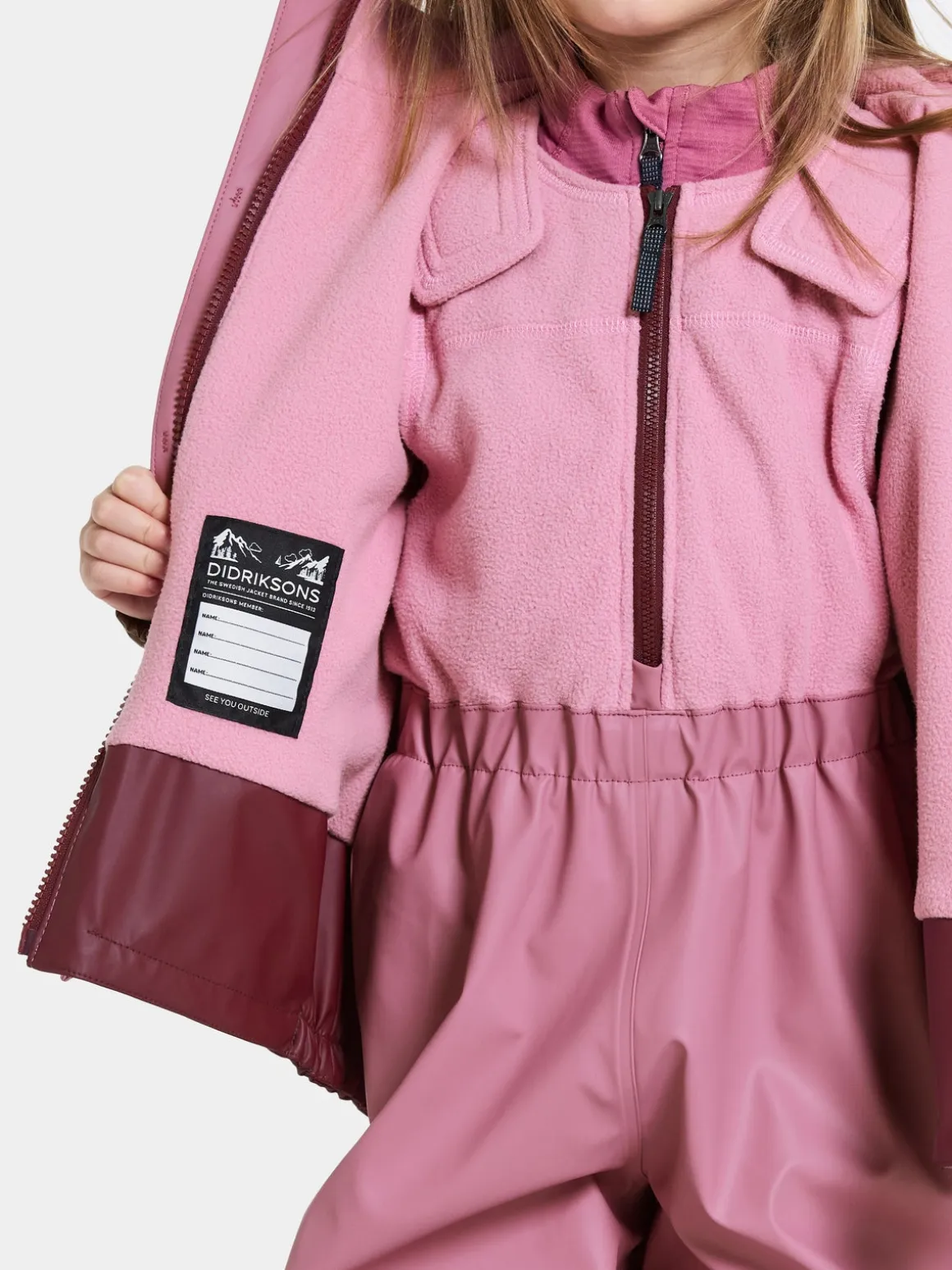 Didriksons Boardman Foret Regnsæt, Heather Pink