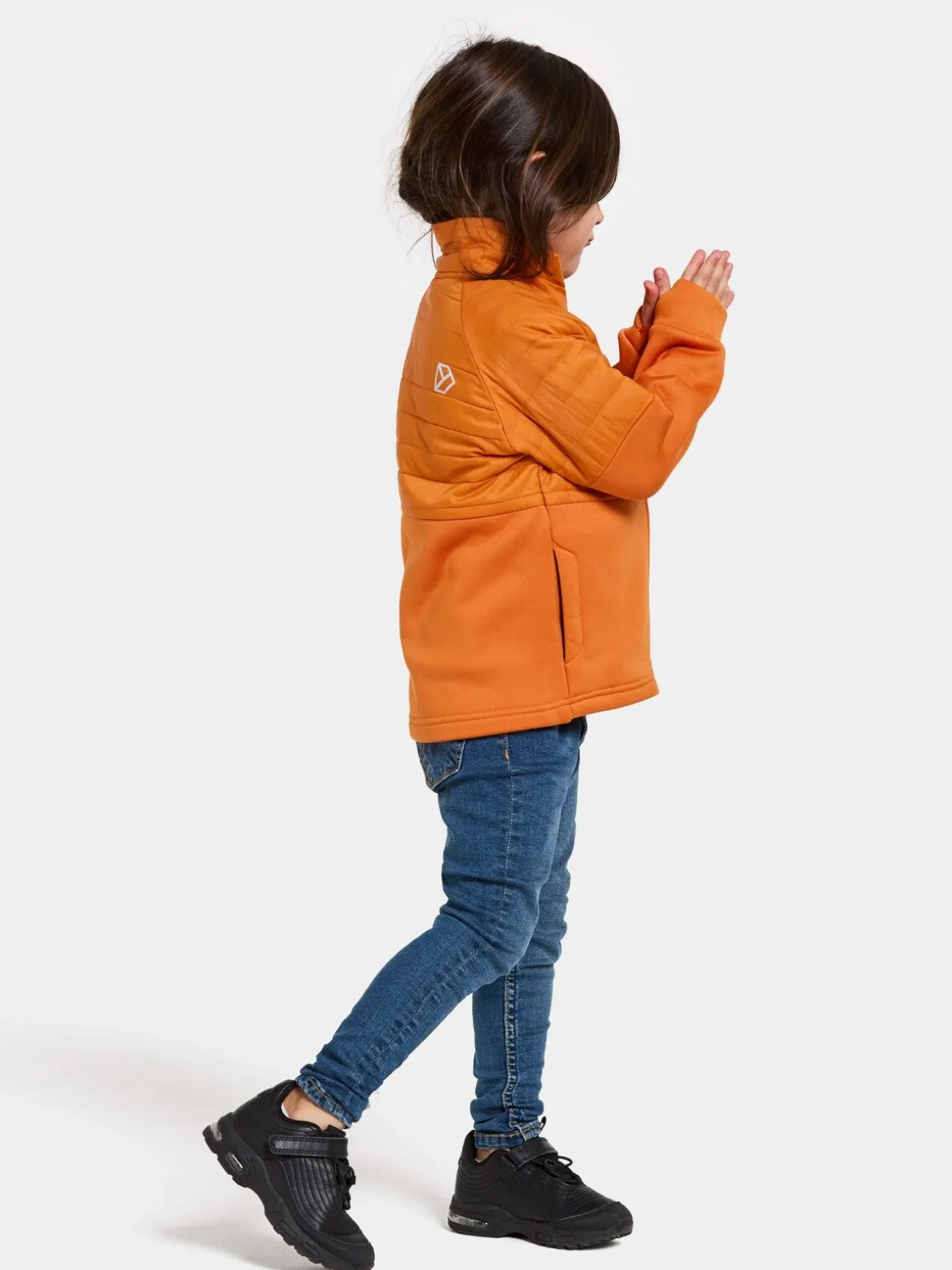 Didriksons Filur Hybridjakke, Orange Jam