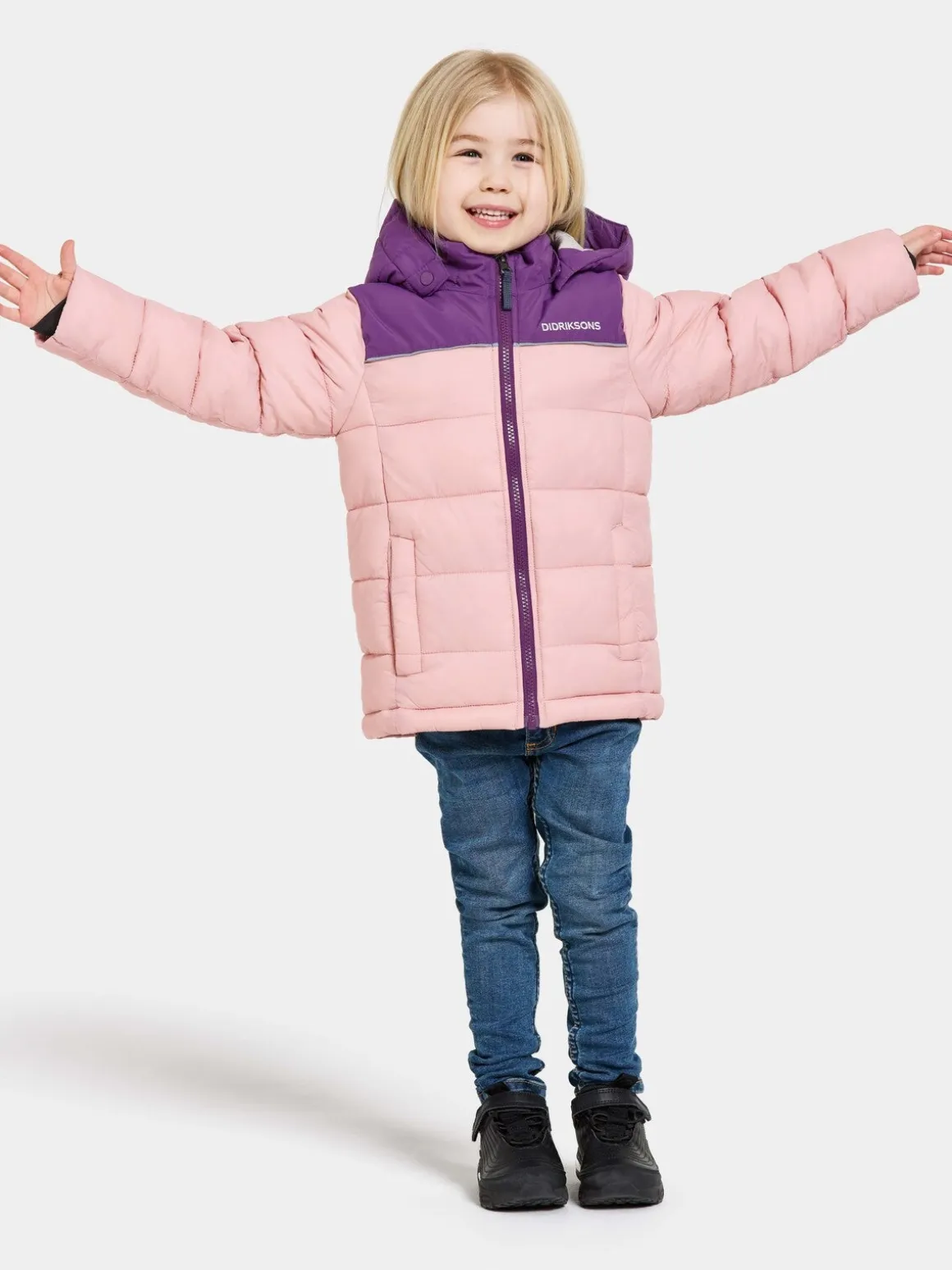 Didriksons Fox Vinterjakke, Dusty Pink