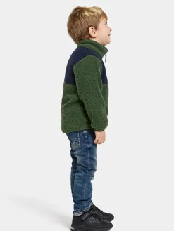 Didriksons Gosig Fleecetrøje, Pine Green