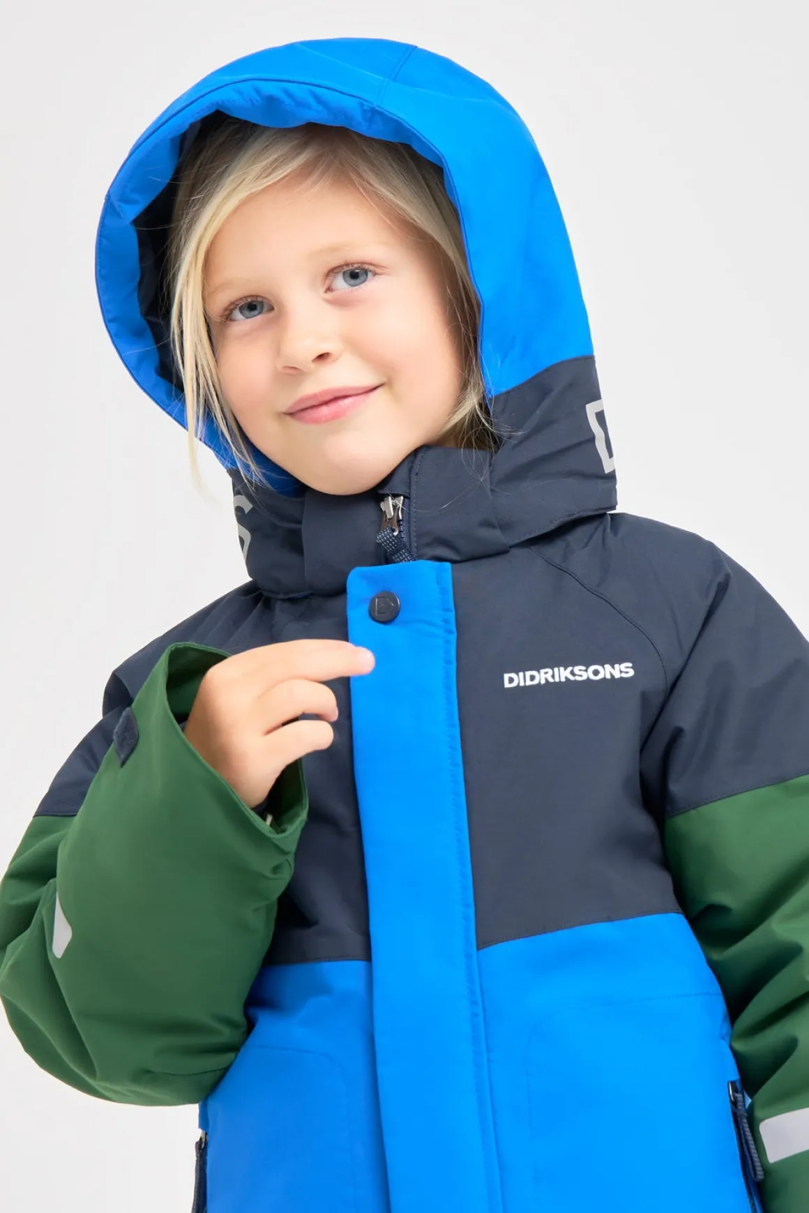 Didriksons Lun Vinterjakke, Caribbean Blue