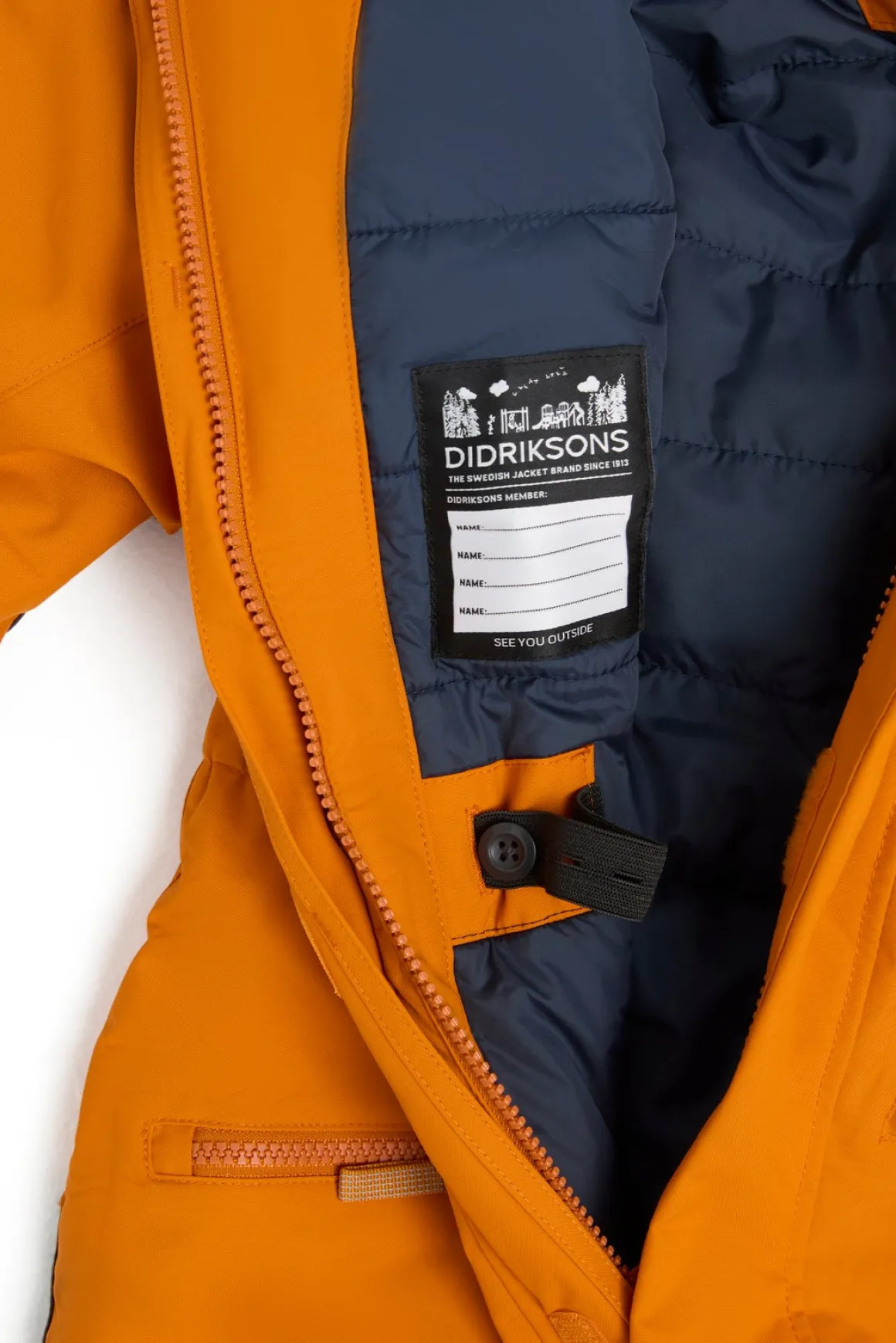 Didriksons Migisi Flyverdragt, Orange Jam