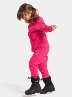 Didriksons Monte Fleecetrøje, True Pink