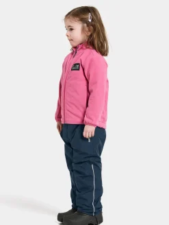 Didriksons Muskot  Vindtæt Vindtæt Fleecetrøje, Sweet Pink