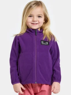 Didriksons Muskot Vindtæt Vindtæt Fleecetrøje, Royal Purple
