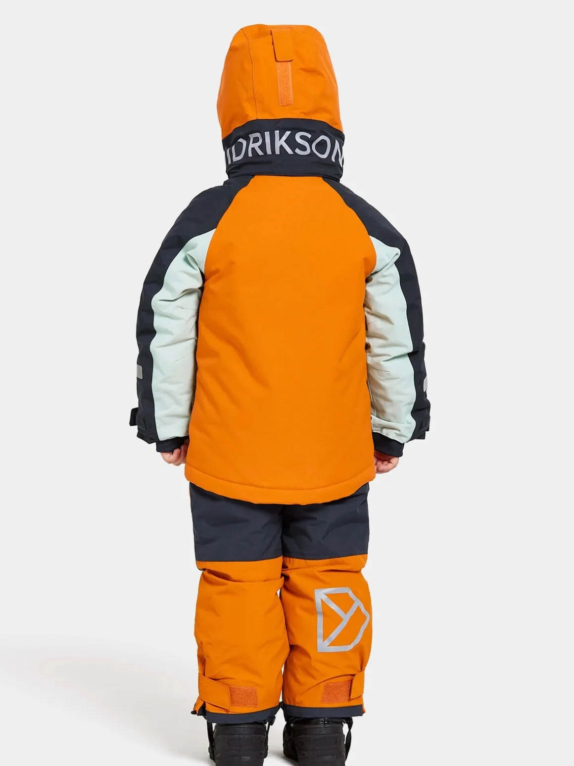 Didriksons Neptun Vinterjakke, Orange Jam