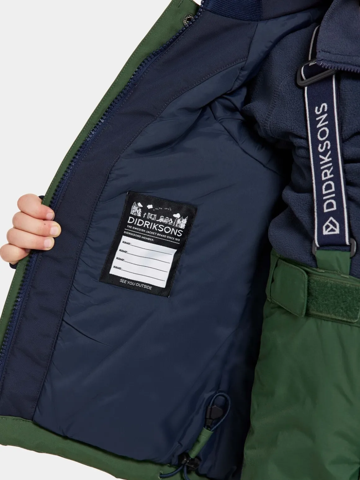 Didriksons Neptun Vinterjakke, Pine Green