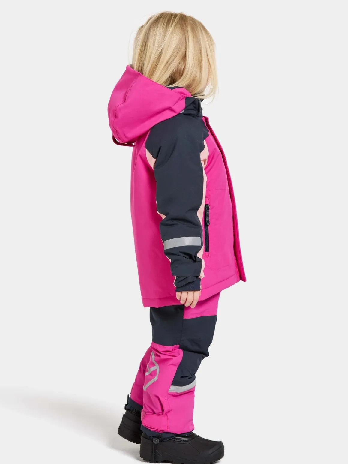 Didriksons Neptun Vinterjakke, Plastic Pink