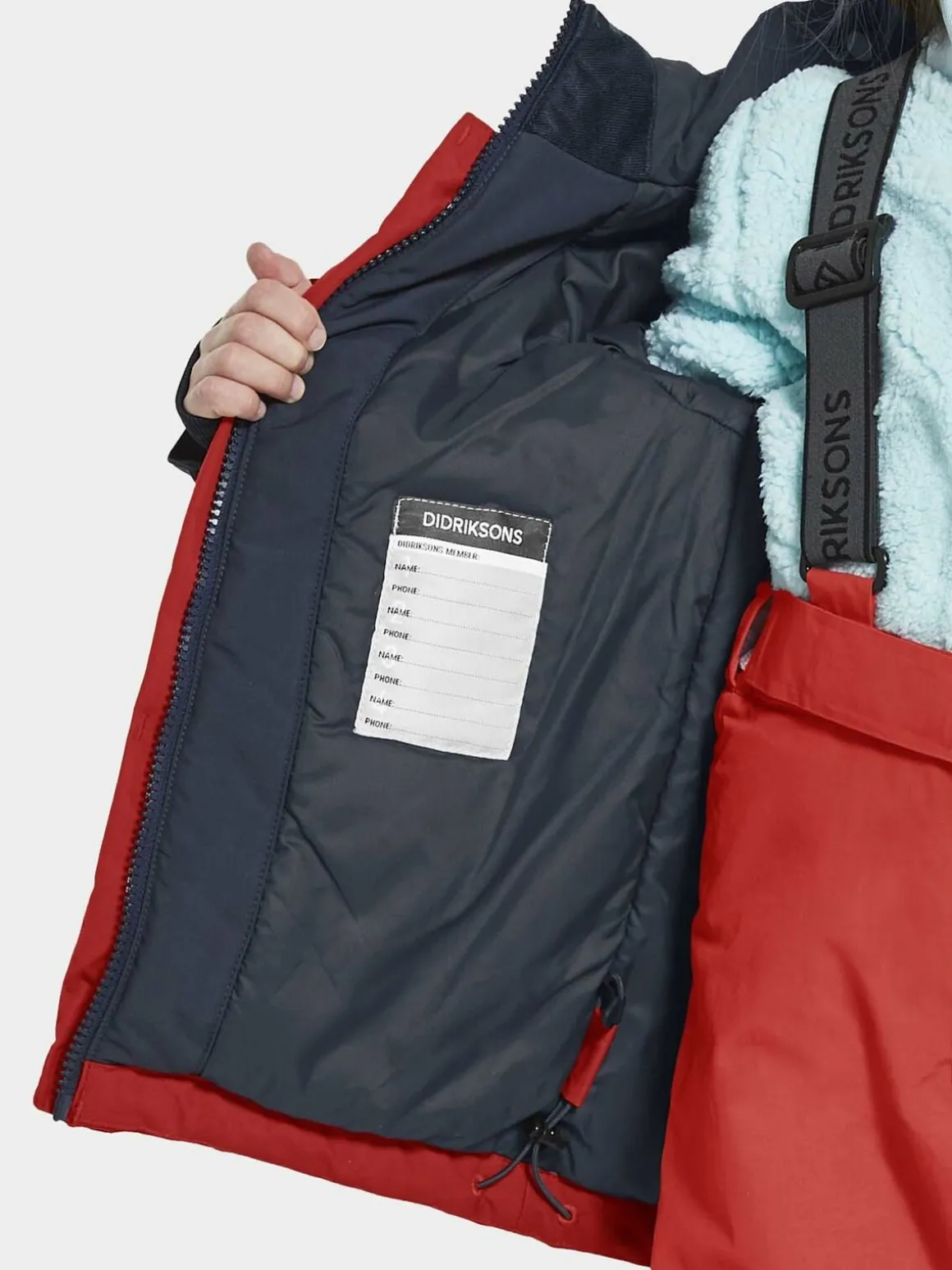 Didriksons Neptun Vinterjakke, Race Red