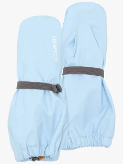 Didriksons Pileglove Forede Regnvanter, Light Sea Blue