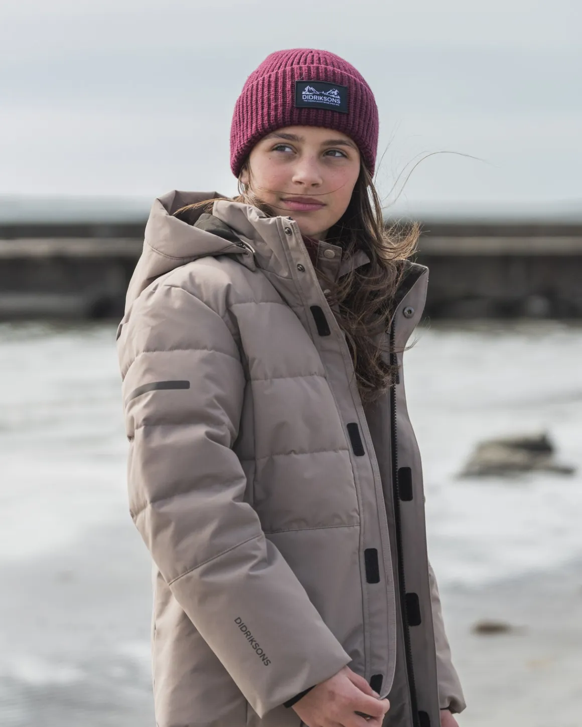 Didriksons Silikat Vinterjakke, Ash Brown