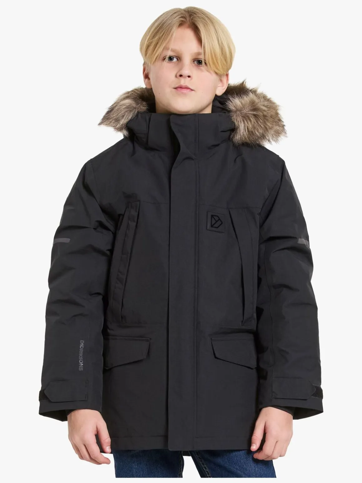 Didriksons Sylvin Vinterjakke, Black
