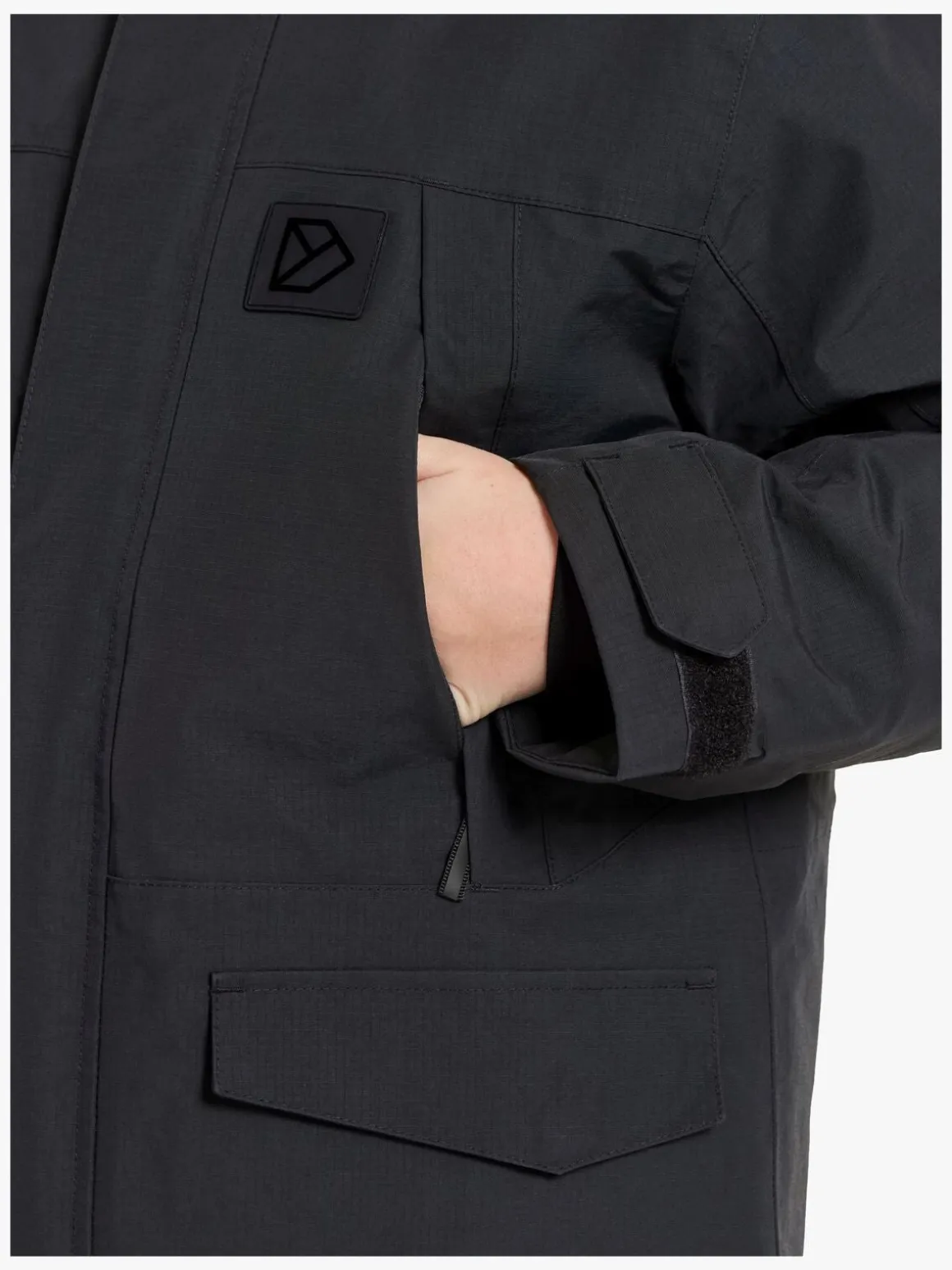 Didriksons Sylvin Vinterjakke, Black