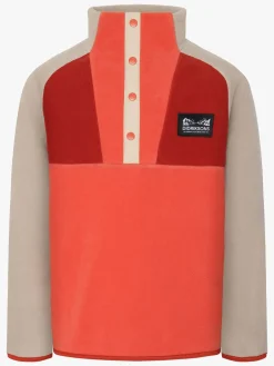 Didriksons Yokto Fleecetrøje, Light Mars Red