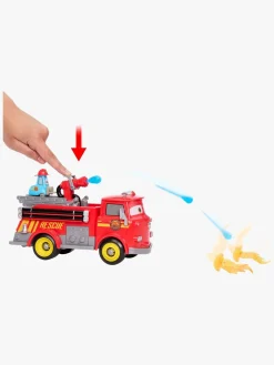 Disney Cars Race & Rescue Hero Red Brandbil