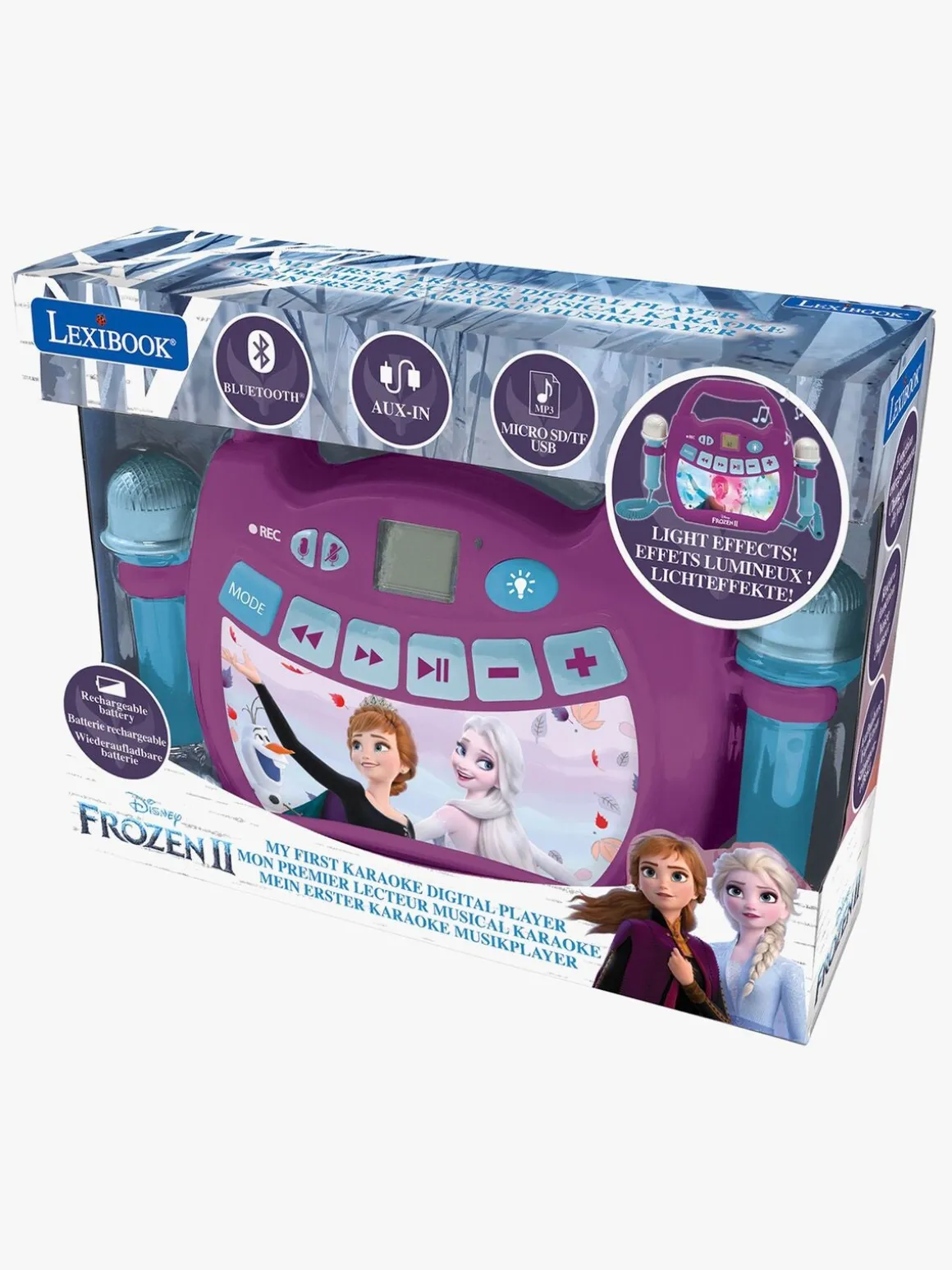 Disney Frozen Portabel Karaokemaskine