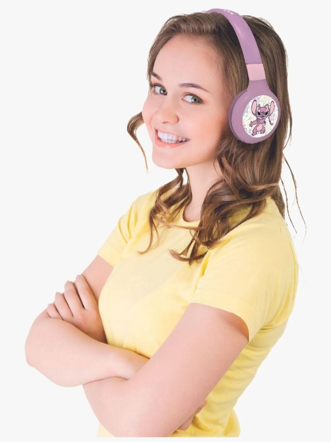 Disney Lilo & Stitch Angel 2-i-1 Bluetooth Høretelefoner