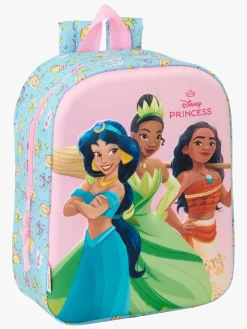 Disney Princess 3D Mini Rygsæk 6L, Lyserød/blå