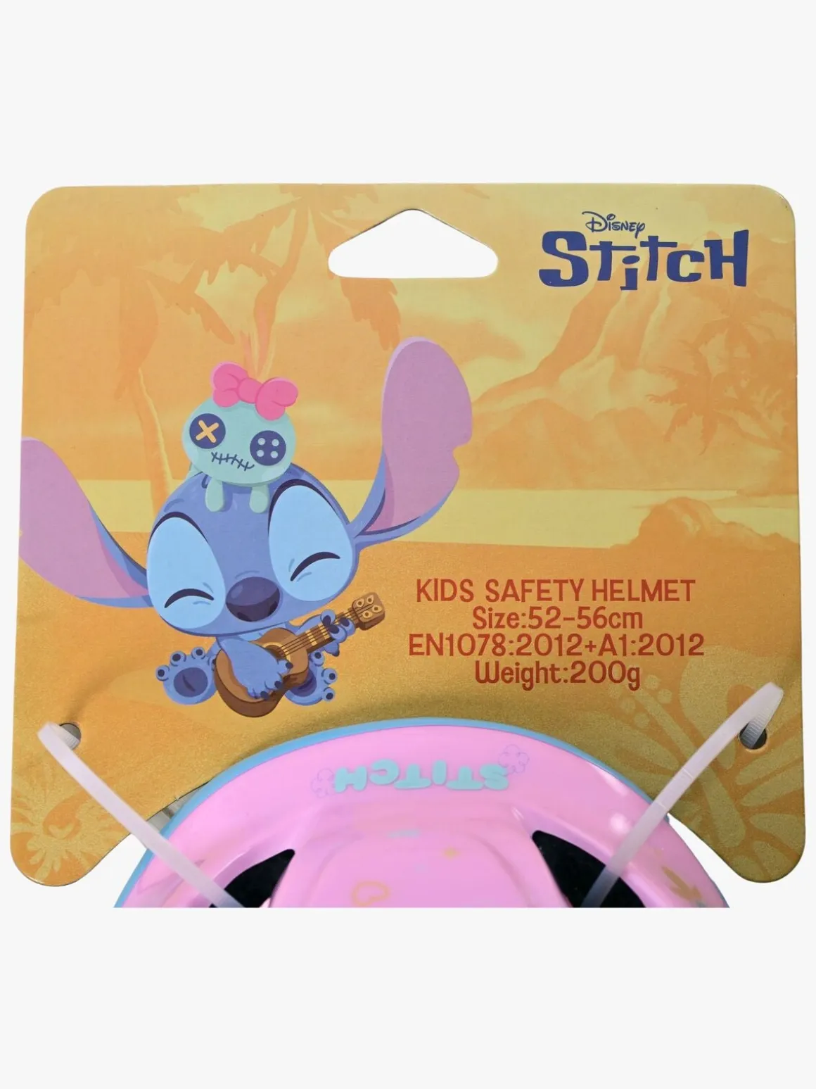 Disney Stitch Cykelhjelm 52-56 cm, Pink