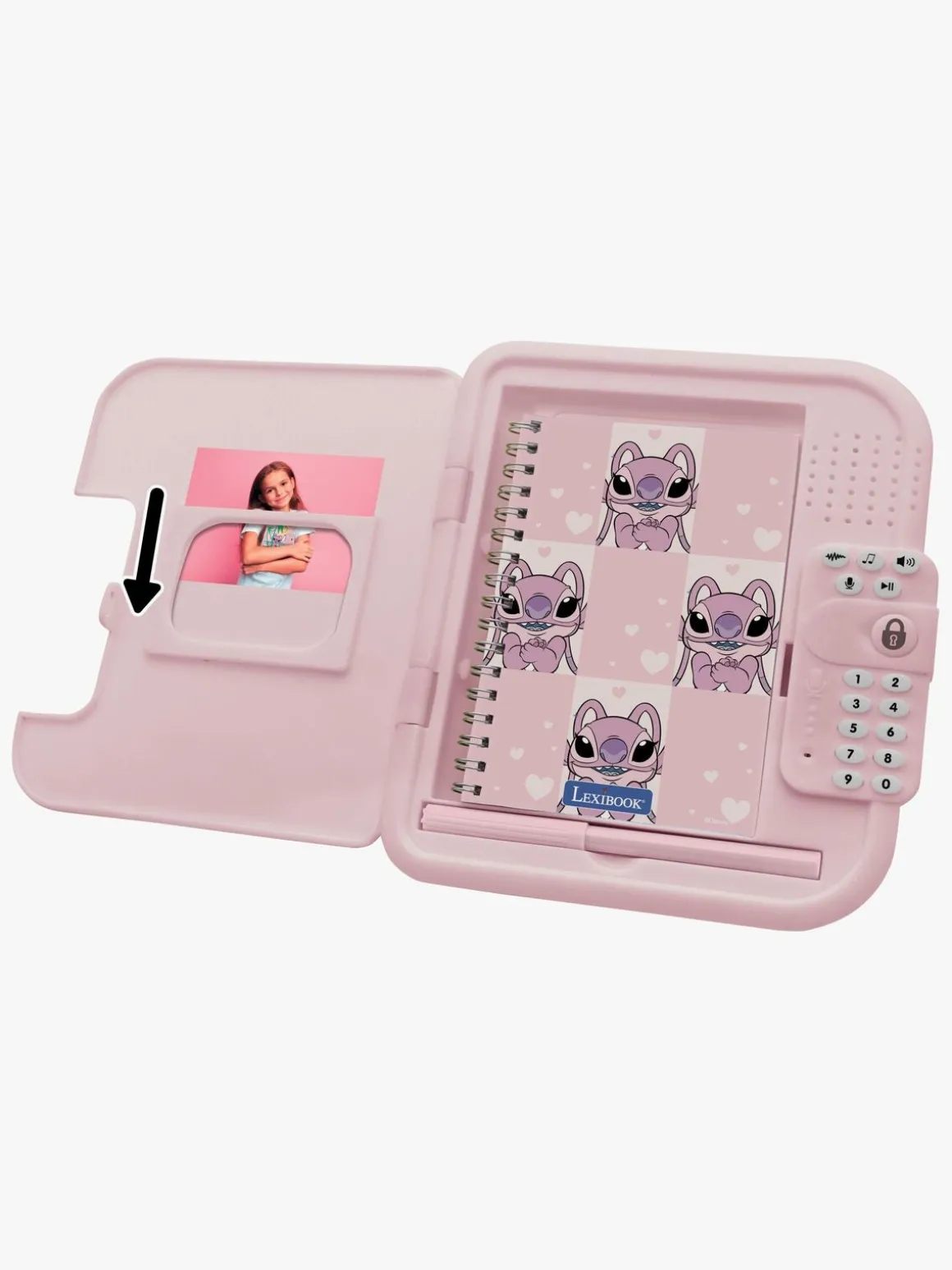 Disney Stitch Elektronisk Dagbog Angel