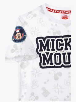 Disney T-Shirt Mickey Mouse, Hvid