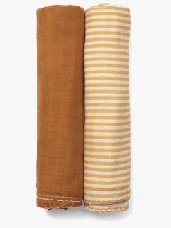 DockATot Babysvøb, Golden Stripe/Pumpkin Spice