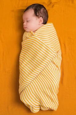 DockATot Babysvøb, Golden Stripe/Pumpkin Spice