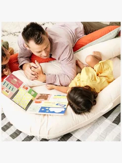 DockATot Grand Babynest, Sand Chambray