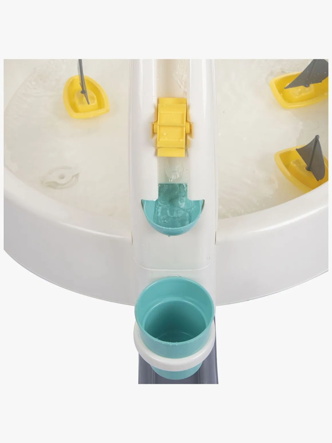 Dolu Fun Fountain Sand & Water Legebord, Hvid