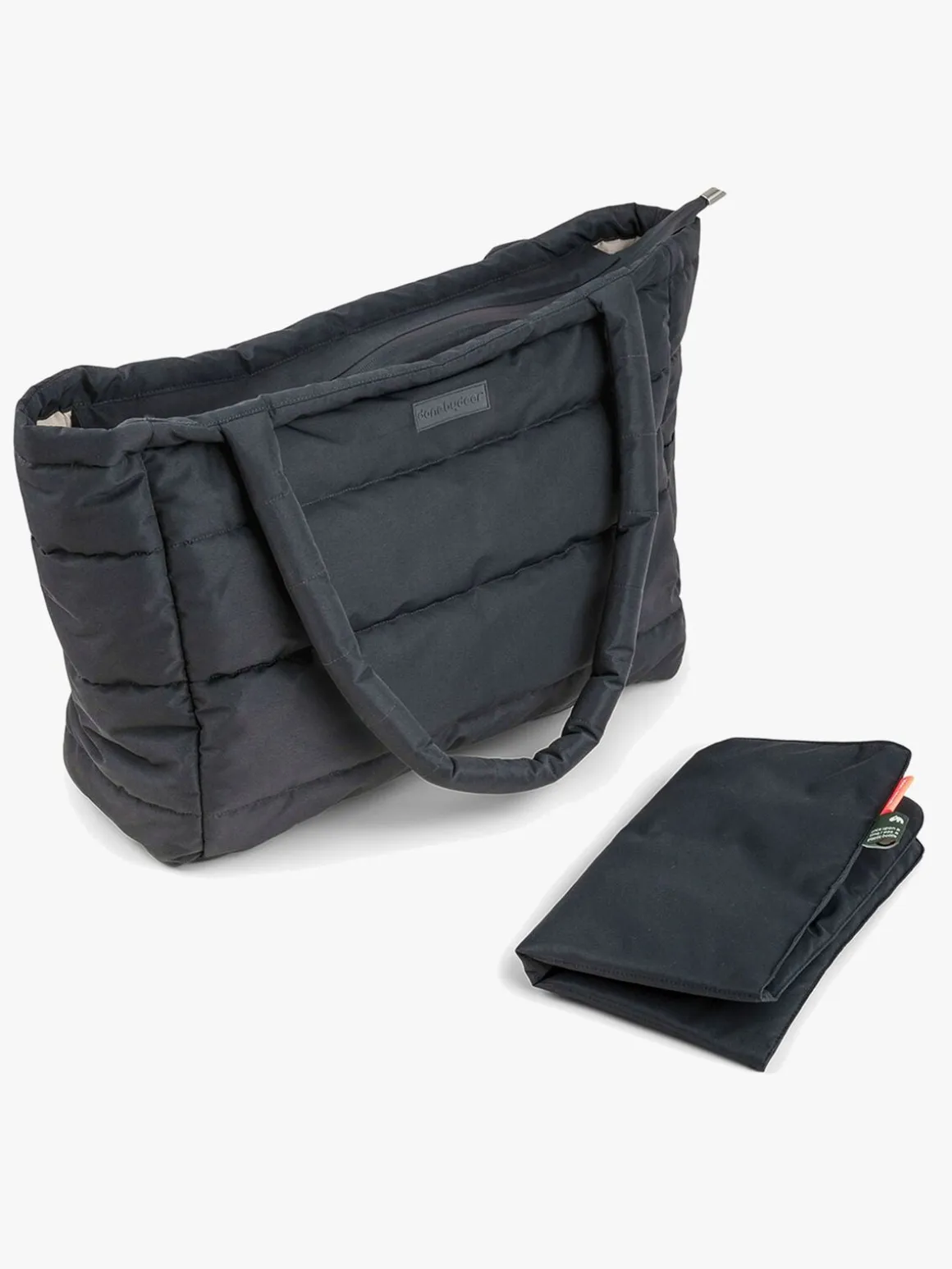 Done By Deer Quiltet Tote Pusletaske, Sort
