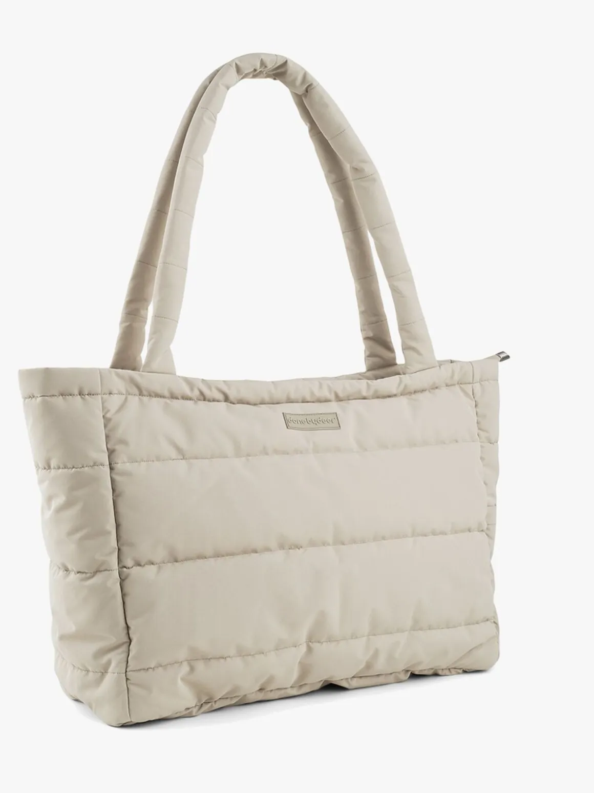 Done By Deer Quiltet Tote Pusletaske, Sandfarvet