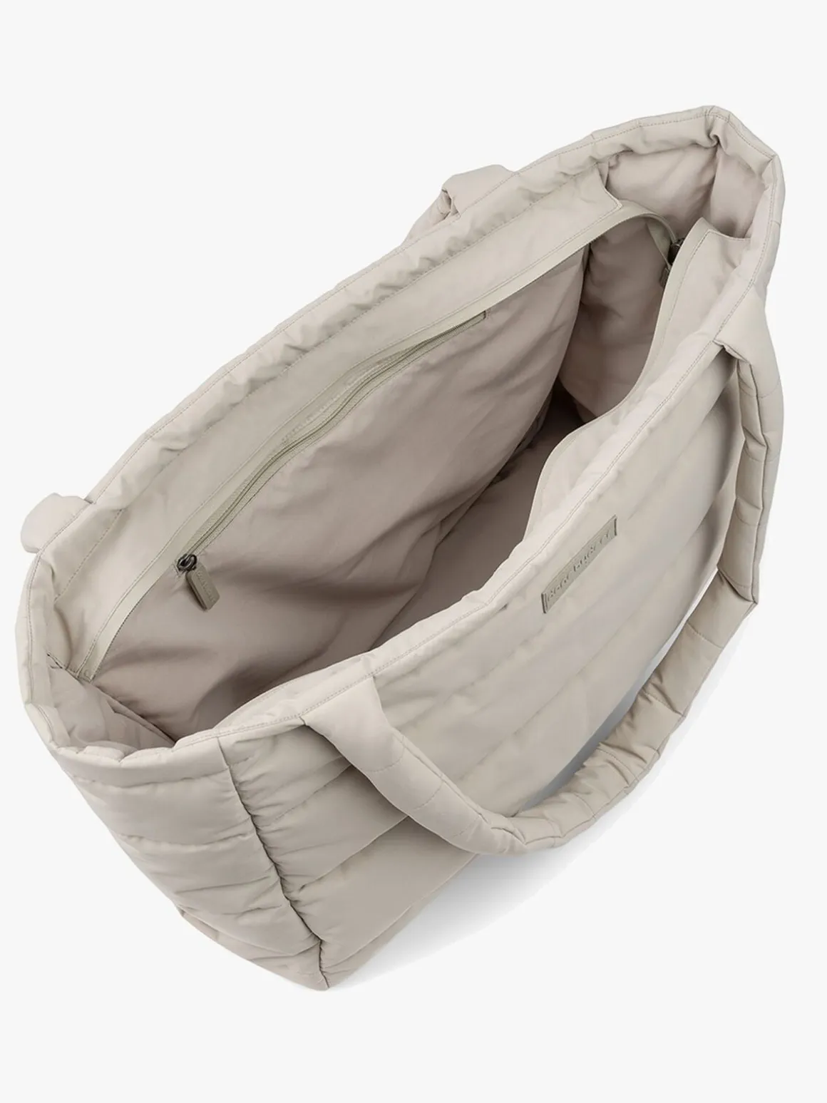 Done By Deer Quiltet Tote Pusletaske, Sandfarvet