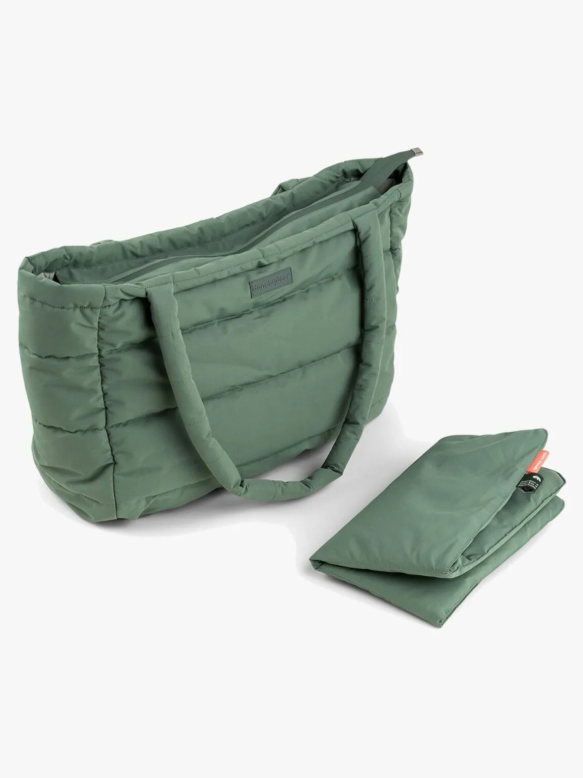 Done By Deer Quiltet Tote Pusletaske, Grøn