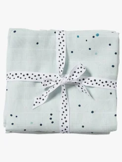 Done By Deer Stofble Dreamy Dots 2-pak, Blue