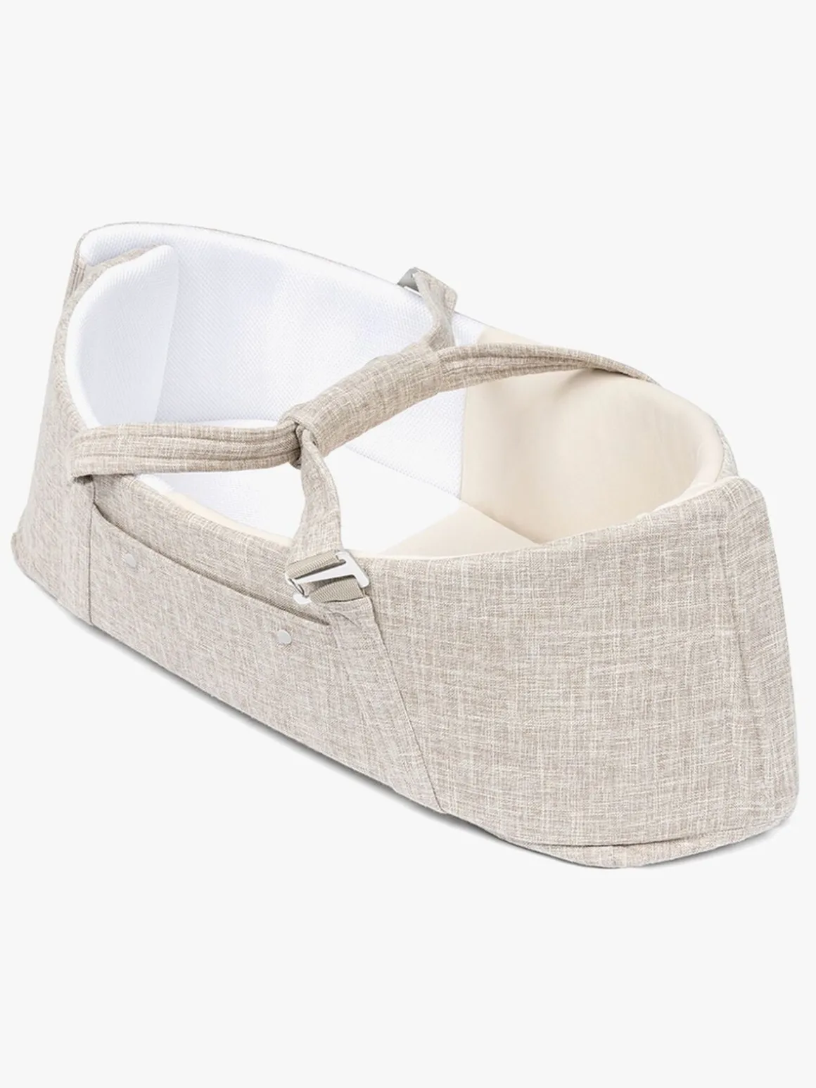 Doomoo Babynest/lift 3-i-1, Sandfarvet