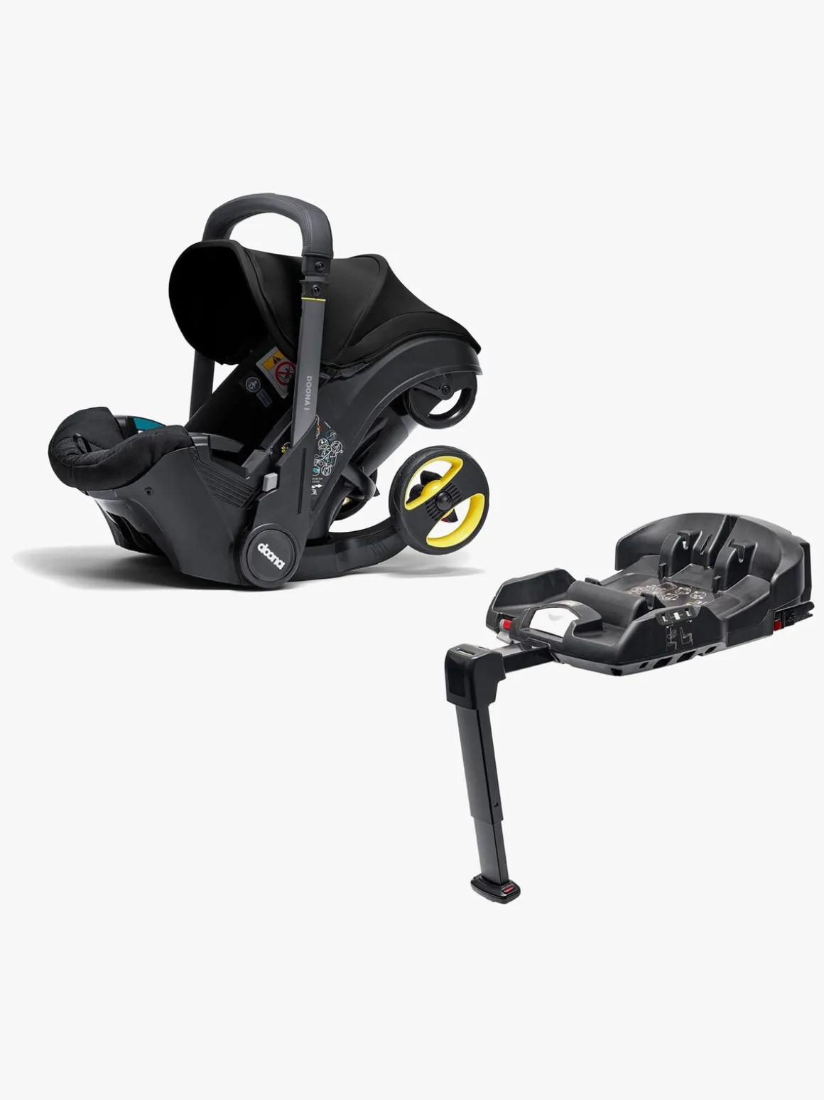 Doona i Autostol Baby inkl. ISOFIX-base, Nitro Black