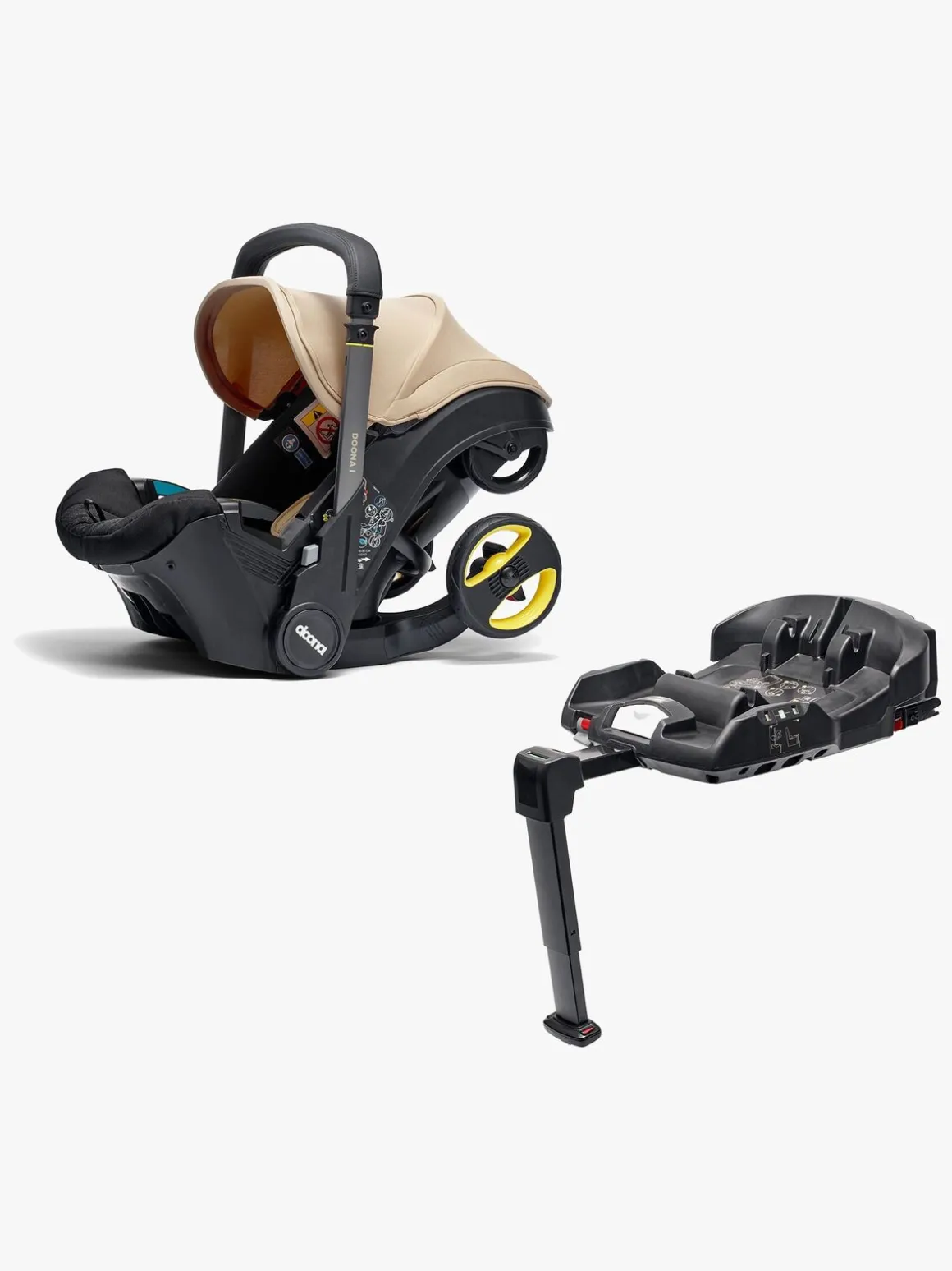Doona i Autostol Baby inkl. ISOFIX-base, Sahara Sand